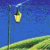 CONCERTINO PER FLAUTO DI LUNA NUOVA, 2002 Tecnica mista polimaterica su tela, cm 35x100 
